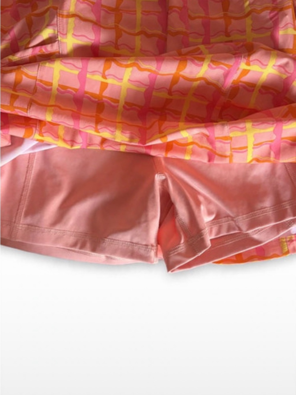 Puma Pink and Yellow Sleeveless Polo Mini Dress - Picture 5 of 7